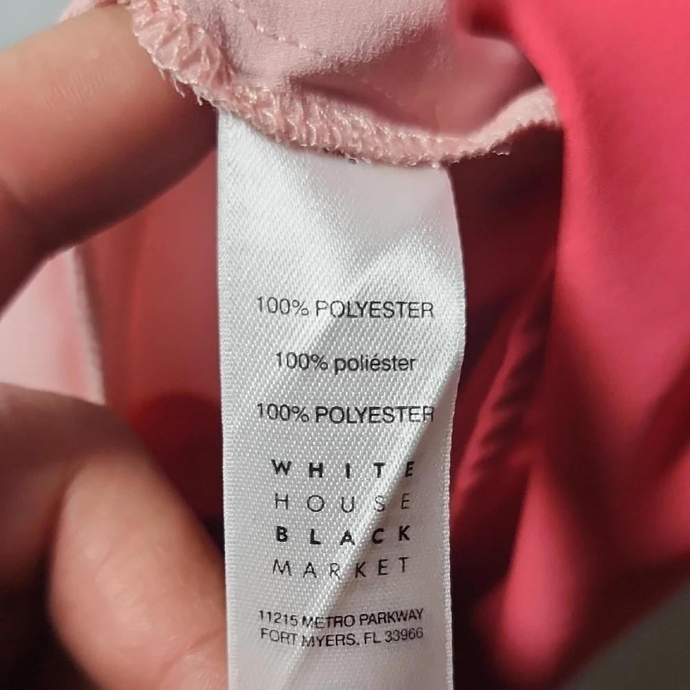 White House Black Market Coral Camisole